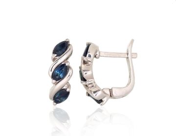 Silver earrings 