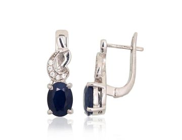 Silver earrings 