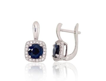 Silver earrings 
