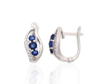 Silver earrings 