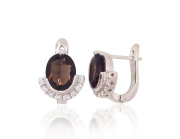 Silver earrings 