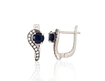 Silver earrings 