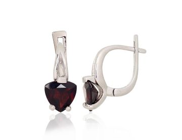 Silver earrings 
