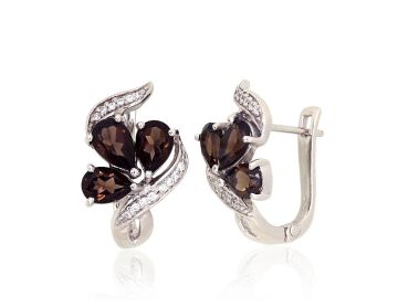 Silver earrings 