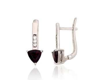 Silver earrings 