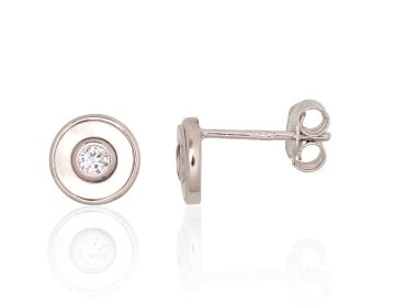 Silberne Ohrstecker 