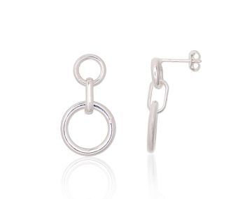 Silberne Ohrstecker 