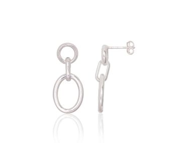 Silberne Ohrstecker 
