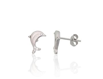 Silberne Ohrstecker 