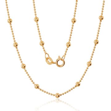 Silberne Kette Bead 1-3 mm 