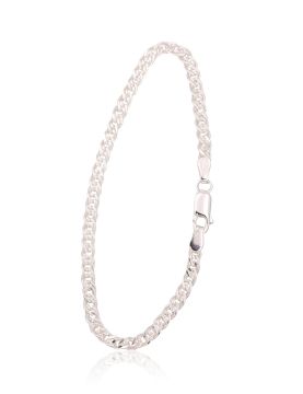 Silver chain Mona Liza 3.1 mm , diamond cut 