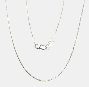 Silver chain Snake 1 mm 3.9 / 45