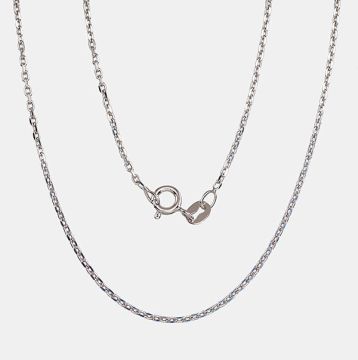 Silver chain Anchor 1.2 mm , diamond cut 3.1 / 50