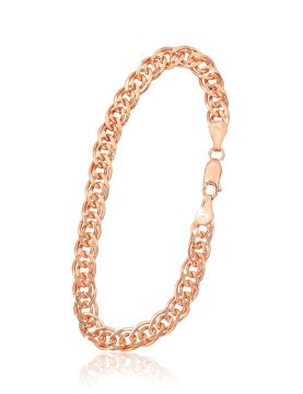 Silver chain Mona Liza 6 mm , diamond cut 