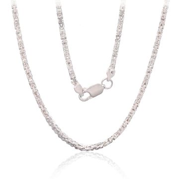 Silberne Kette Bizantine 2.1 mm 