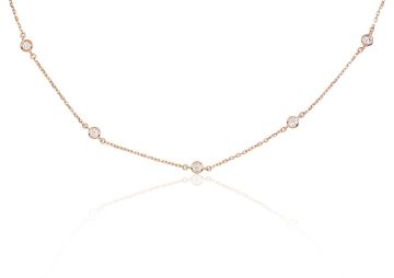 Silbernes Collier 