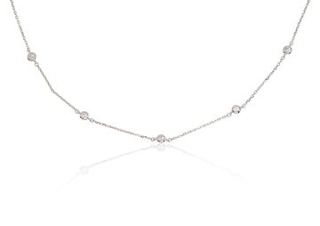 Silbernes Collier 