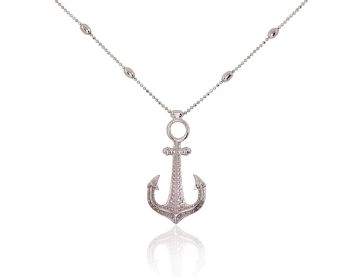 Silbernes Collier 