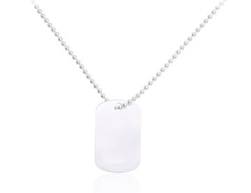 Silbernes Collier 