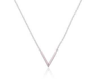 Silbernes Collier 
