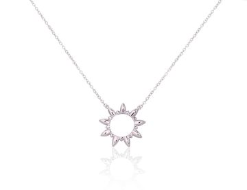 Silbernes Collier 