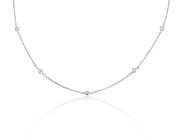 Серебряное колье 