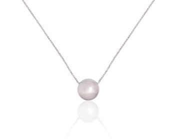 Silbernes Collier 