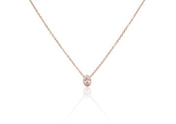 Silbernes Collier 
