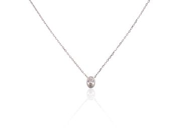 Silbernes Collier 