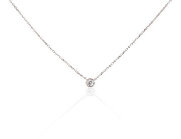 Silbernes Collier 