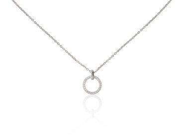 Silbernes Collier 