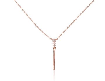 Silbernes Collier 