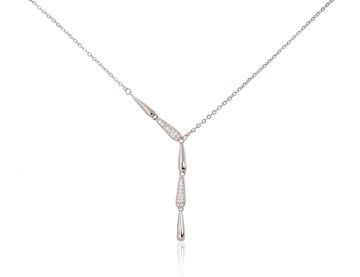 Silbernes Collier 