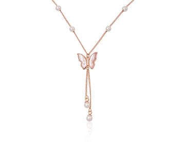 Silbernes Collier 