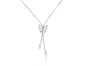 Silbernes Collier 