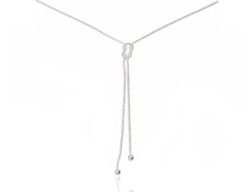 Silbernes Collier 
