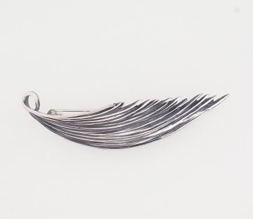 Silver brooch 