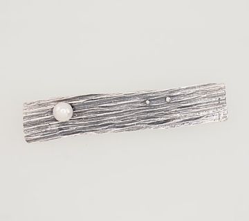 Silver brooch 