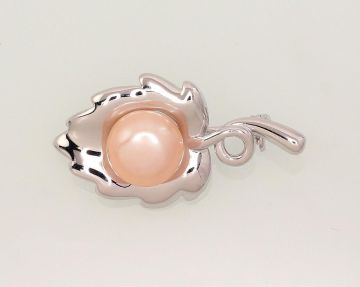 Silver brooch 