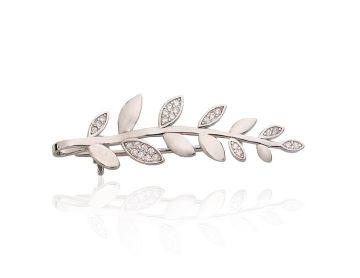 Silver brooch 