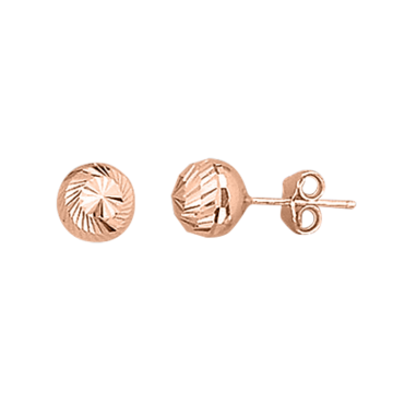 Ohrstecker aus Rotgold 585° 