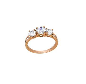Modeschmuck Damenring  18,8 mm 