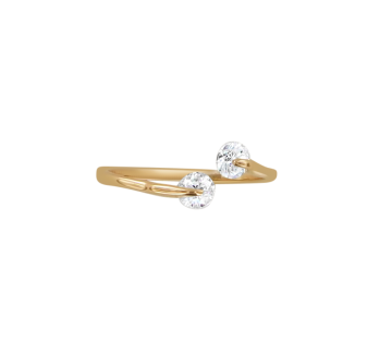 Modeschmuck Damenring  17,5 mm 