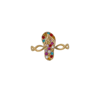 Modeschmuck Damenring  17,0 mm 