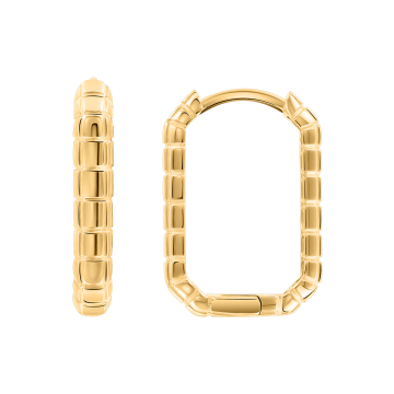 Earrings for in yellow gold of 585 assay value (14ct) 
