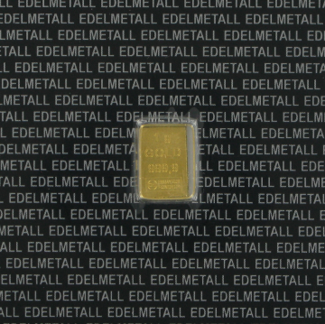 Gold bar 1g 