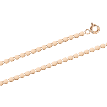 Bracelet in red gold of 585 assay value 