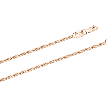 Chain in red gold of 585 assay value 
