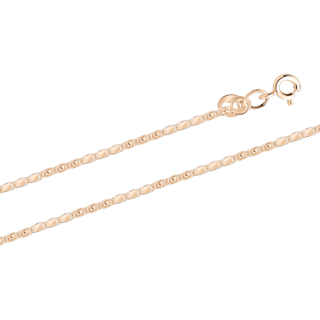 Chain in red gold of 585 assay value 