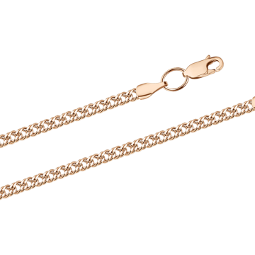 Chain in red gold of 585 assay value 